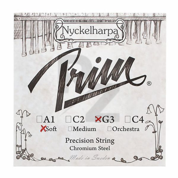 Image Prim Nyckelharpa String G3 Soft