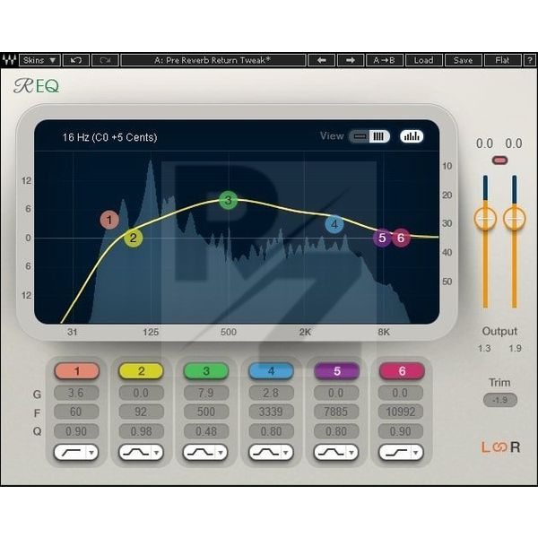 Image Waves Renaissance Equalizer