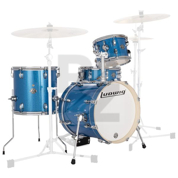 Image Ludwig Breakbeats Set Blue Sparkle