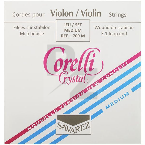 Image Corelli Crystal 700M Violin Strings