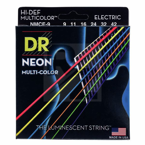 Image DR Strings Neon Multi NMCE-9
