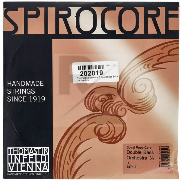 Image Thomastik Spirocore D Bass 1/4 medium
