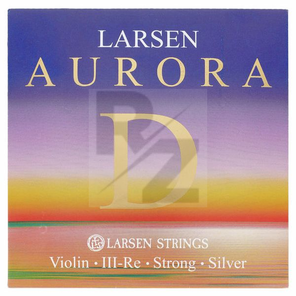 Image Larsen Aurora Violin D Silver Strong