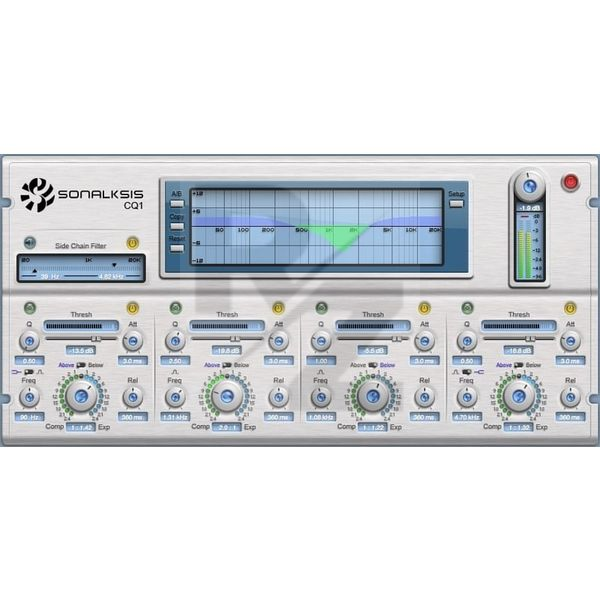 Sonalksis CQ1 Multiband Compander Image Sonalksis CQ1 Multiband Compander