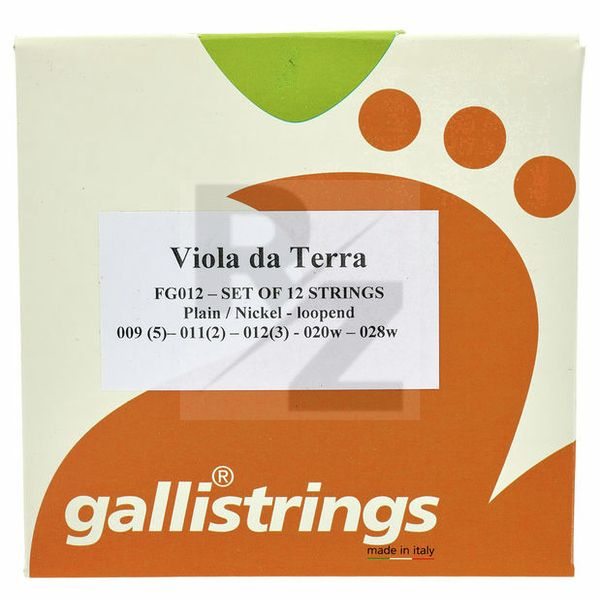 Image Galli Strings FG012 Viola da Terra Strings