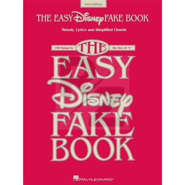 Image Hal Leonard The Easy Disney Fake Book