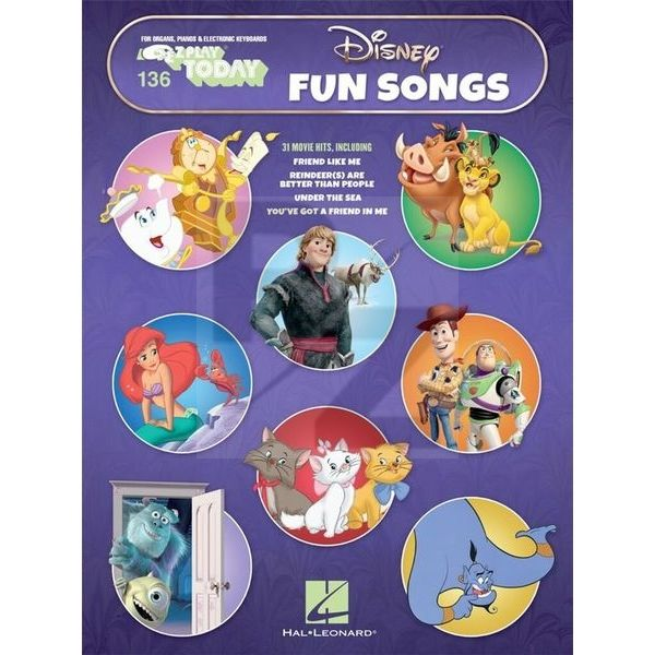 Image Hal Leonard Disney Fun Songs