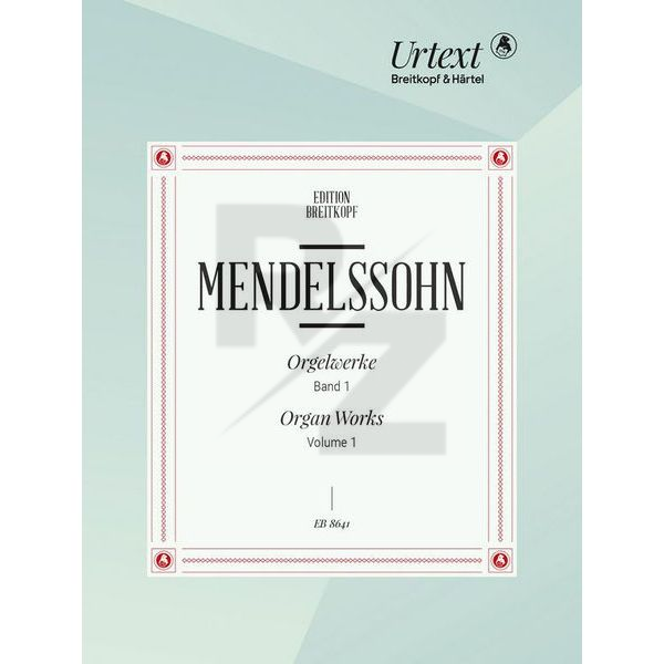Image Breitkopf & Härtel Mendelssohn Orgelwerke 1