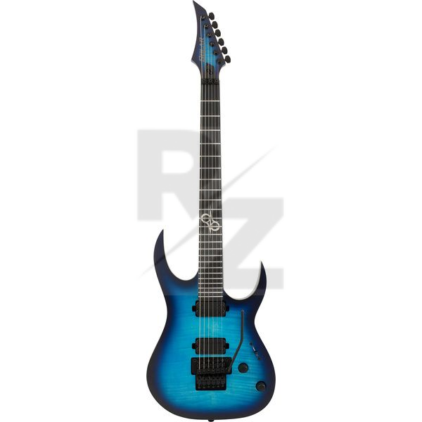 Image Solar Guitars S1.6FRFOB Flame Ocean Blue