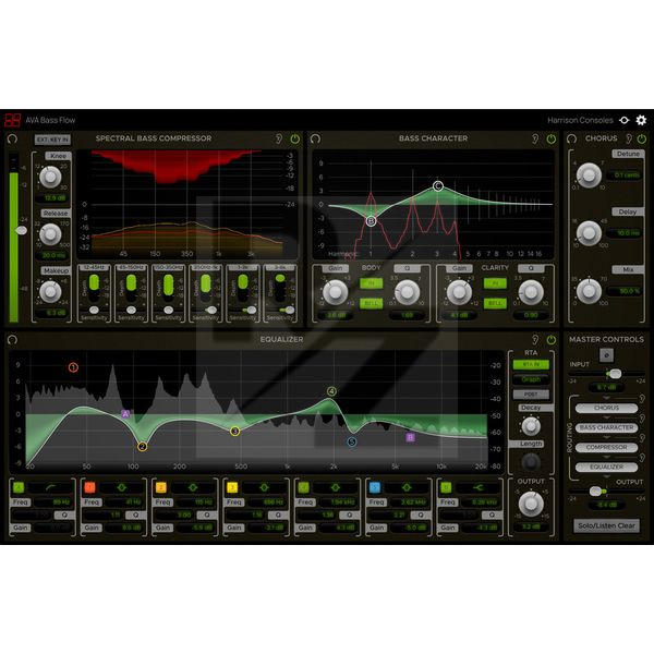 Harrison Consoles AVA Bass Flow Image Harrison Consoles AVA Bass Flow