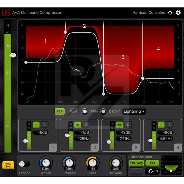Harrison Consoles AVA Multiband Compressor Image Harrison Consoles AVA Multiband Compressor