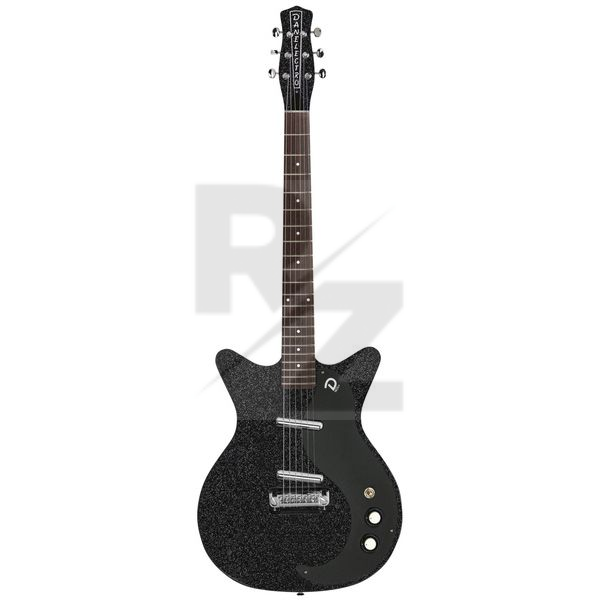 Image Danelectro Blackout 59 Black Metal Flake