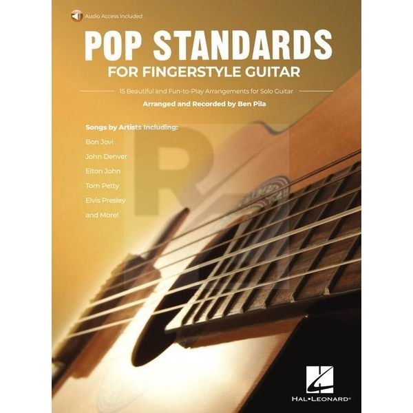 Image Hal Leonard Pop Standards Fingerstyle