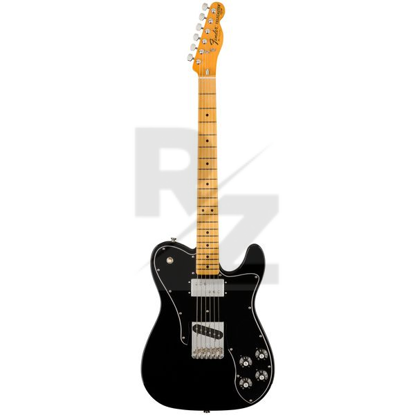 Fender AV II 77 TELE CUSTOM MN BLK Image Fender AV II 77 TELE CUSTOM MN BLK