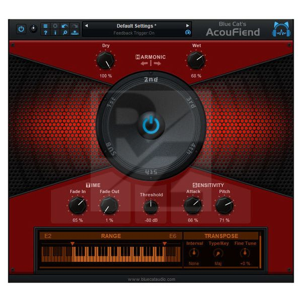 Blue Cat Audio Blue Cat's AcouFiend Image Blue Cat Audio Blue Cat's AcouFiend