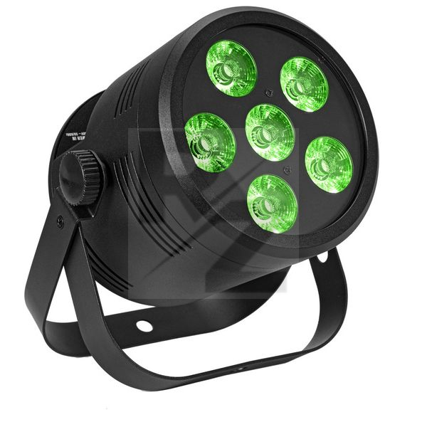 Image Eurolite LED Silent Par 6 QCL Floor BK