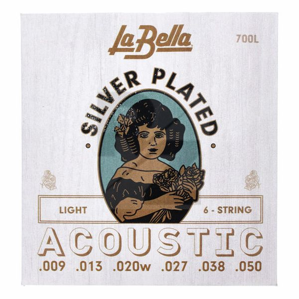 Image La Bella 700L Silver Plated