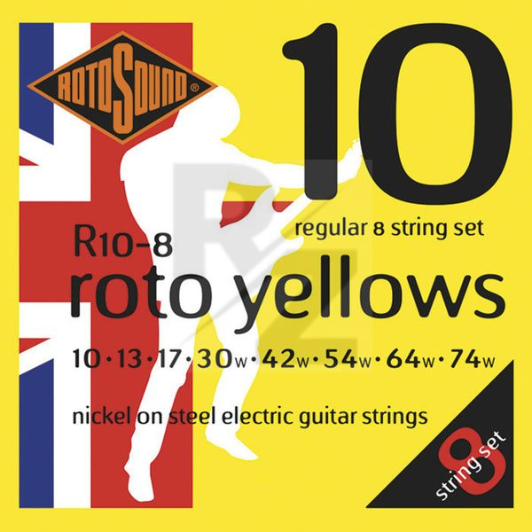 Image Rotosound Roto Yellows R10-8