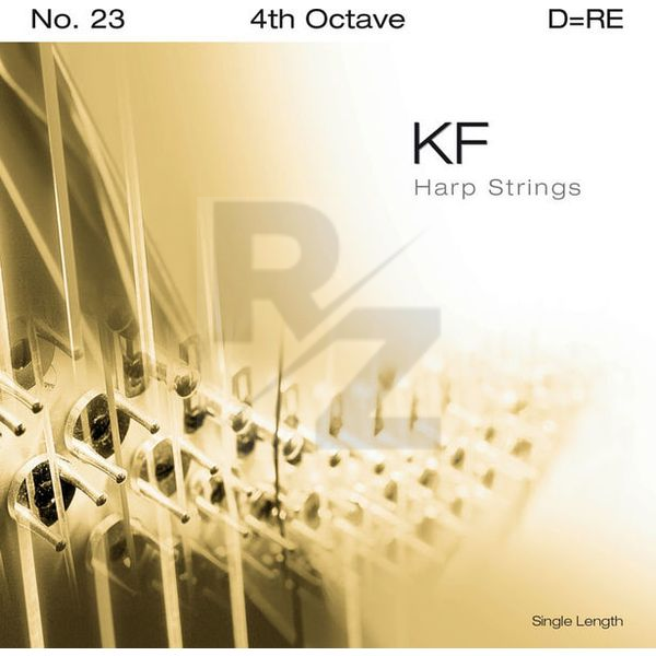 Image Bow Brand KF 4th D Harp String No.23