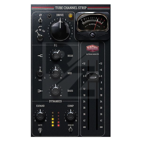 Image Waves Magma Tube Channel Strip