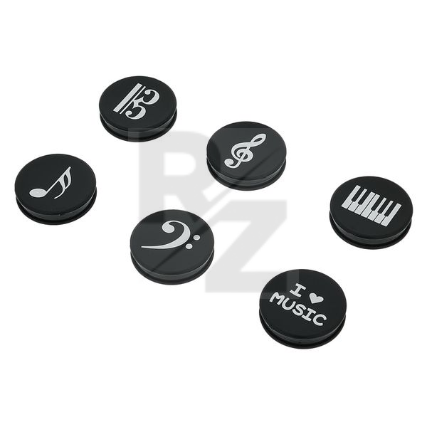 Image Music Sales Music Notes Magnets 6er Pack