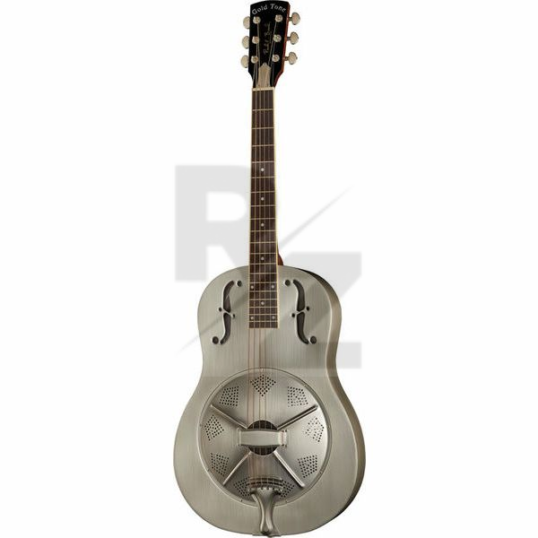 Image Gold Tone GRS Paul Beard Metal Body Reso