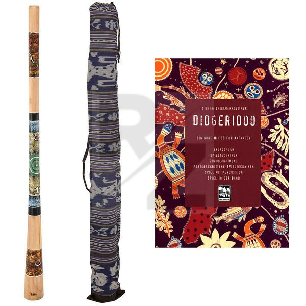 Image Thomann Didgeridoo Teak 130cm Set