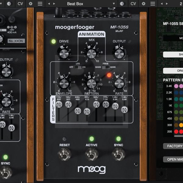 Image Moog MF-105S MuRF Plugin