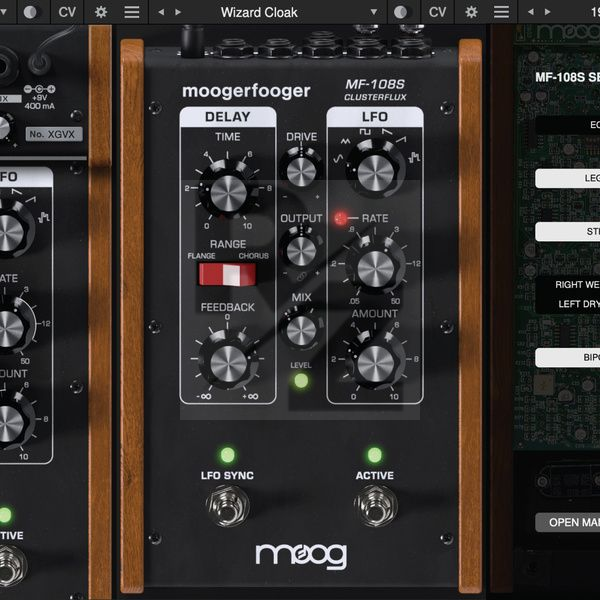 Image Moog MF-108S Cluster Flux Plugin