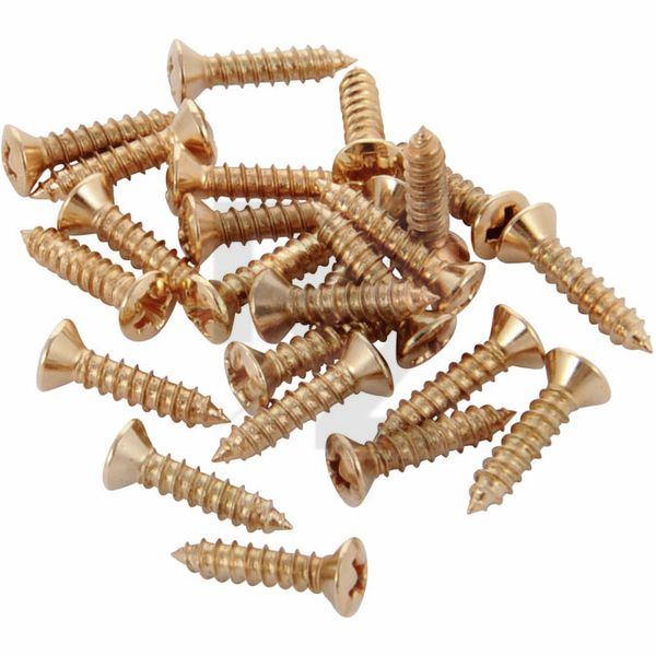 Image Fender Pickguard Screws Gold