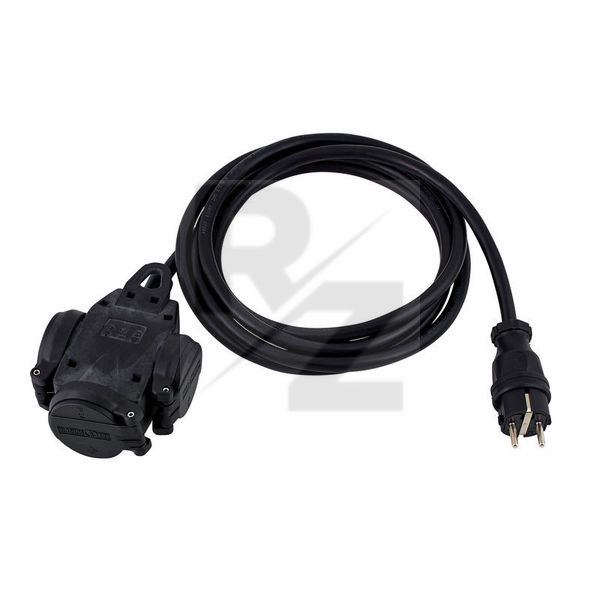 Image Stairville Extension 3-Fold 3m 2,5mm²