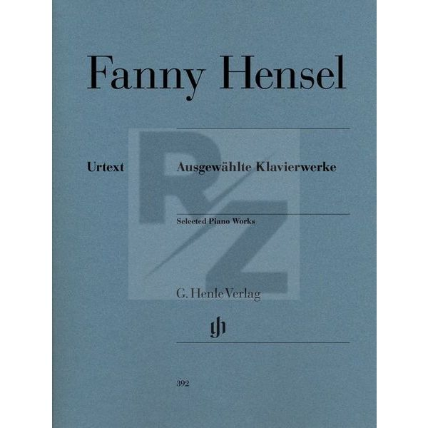Image Henle Verlag Fanny Hensel Klavierwerke