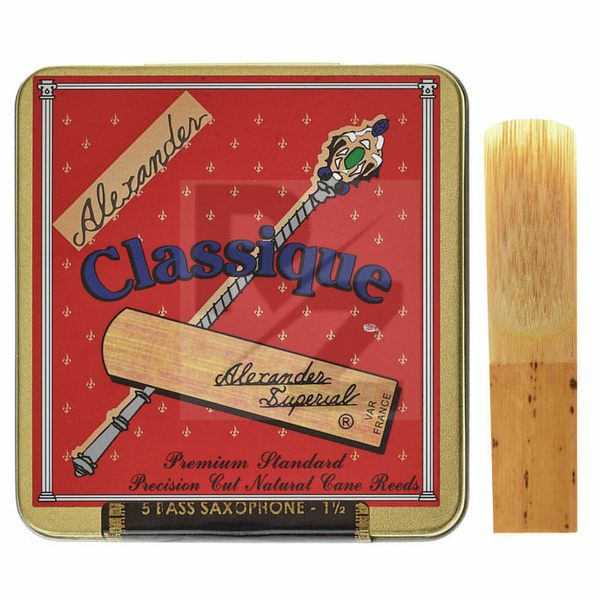 Alexander Reeds Classique Bass Saxophone 1.5 Image Alexander Reeds Classique Bass Saxophone 1.5