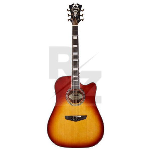 D'Angelico Premier Bowery Iced Tea Burst Image D'Angelico Premier Bowery Iced Tea Burst