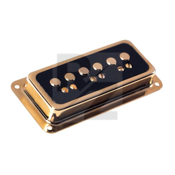 DeArmond Dynasonic Gold Black Neck Image DeArmond Dynasonic Gold Black Neck