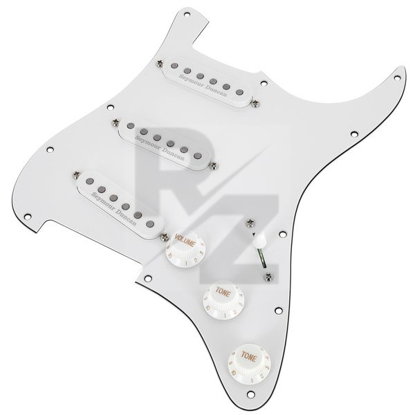 Seymour Duncan Classic Loaded Pickguard White Image Seymour Duncan Classic Loaded Pickguard White