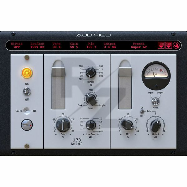 Audified u78 Saturator Image Audified u78 Saturator