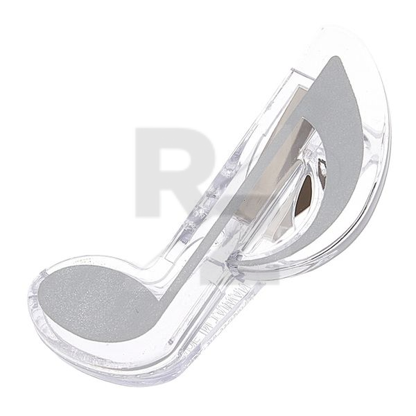 Image agifty Music Clip Eight Note Silver