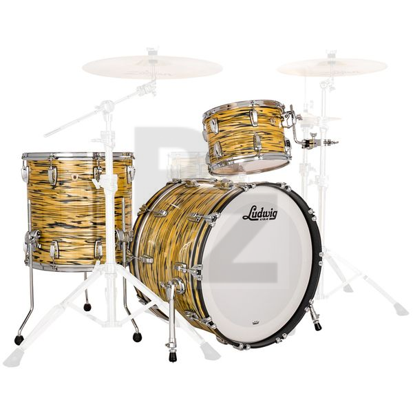 Ludwig Classic Maple Fab 22 Lemon Oy. Image Ludwig Classic Maple Fab 22 Lemon Oy.