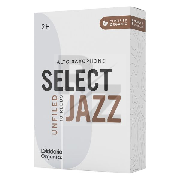 Image DAddario Woodwinds Organic Sel. Jazz Unf. ALT 2H