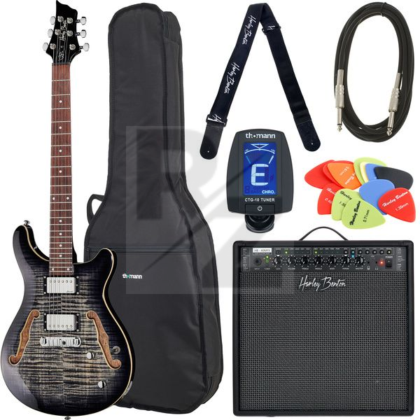 Image Harley Benton CST-24HB Charcoal Flame Set