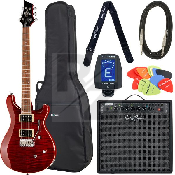 Harley Benton CST-24T Black Cherry Fl Set Image Harley Benton CST-24T Black Cherry Fl Set