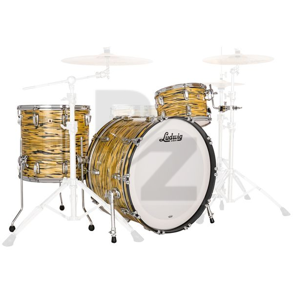 Ludwig Classic Maple Rock Lemon Oy. Image Ludwig Classic Maple Rock Lemon Oy.