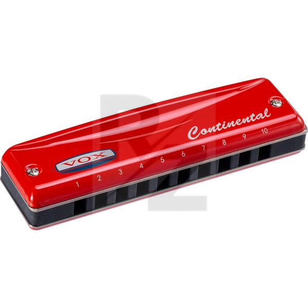 Image Vox Harmonica Continental G Red