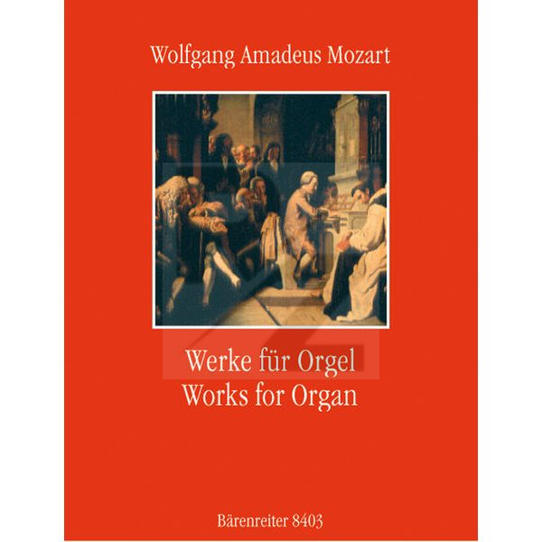 Image Bärenreiter Mozart Werke for Orgel