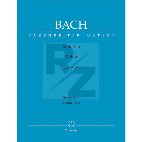 Image Bärenreiter Bach Motetten BWV 225-230
