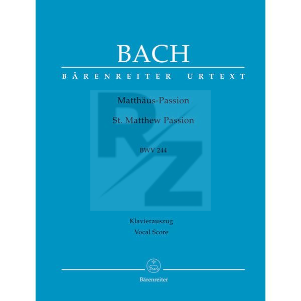 Image Bärenreiter Bach Matthäus-Passion