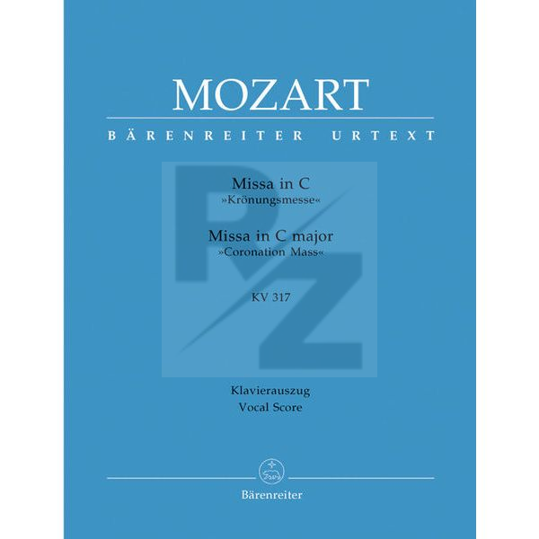 Image Bärenreiter Mozart Krönungsmesse