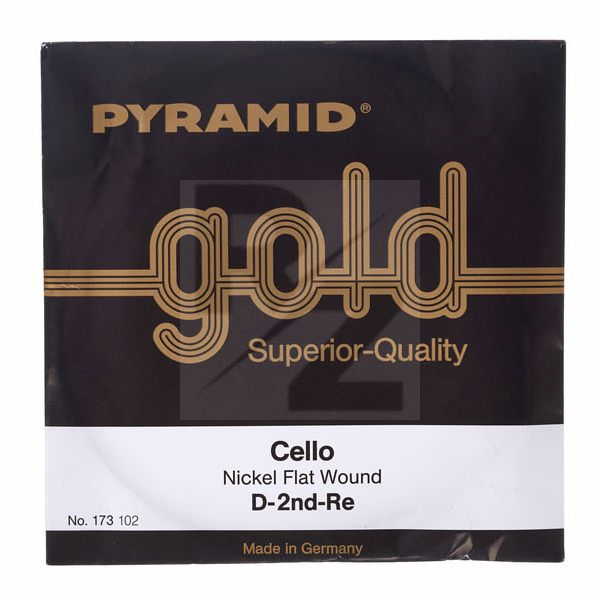 Image Pyramid Gold Cello String D