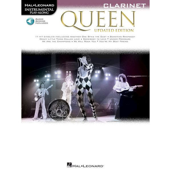 Image Hal Leonard Queen Clarinet Play-Along
